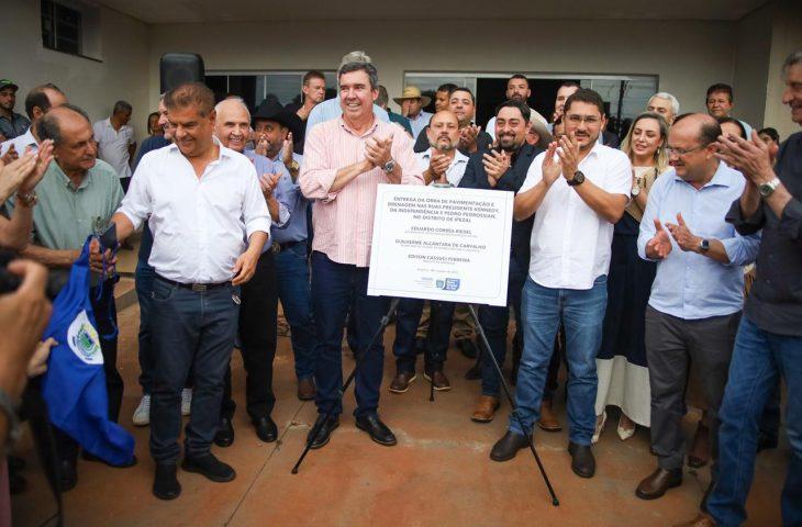 Governo de MS entrega obras de pavimentação e apoia a 3ª edição da Feira AgroAngélica